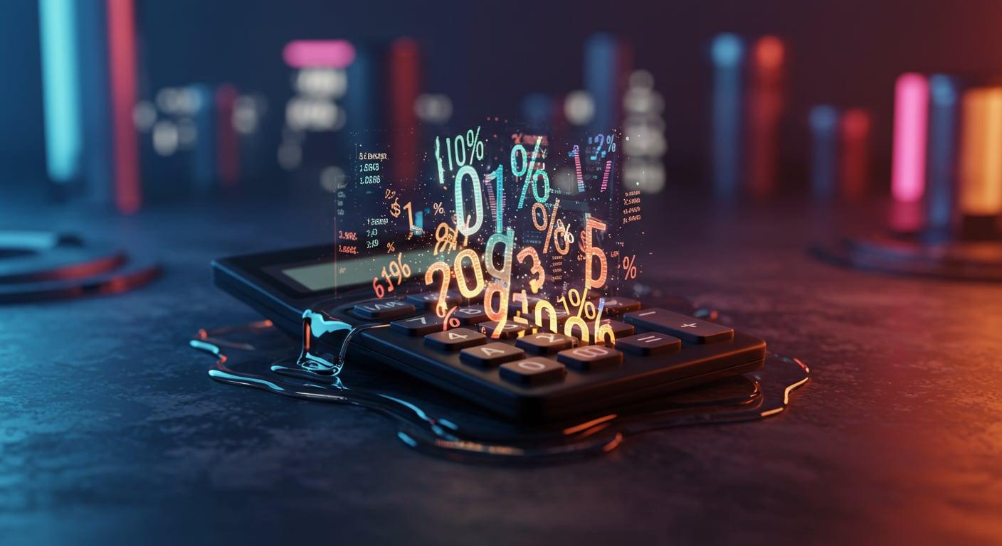 Bitcoin HYIP returns visualized as a chaotic, beautiful explosion of light.