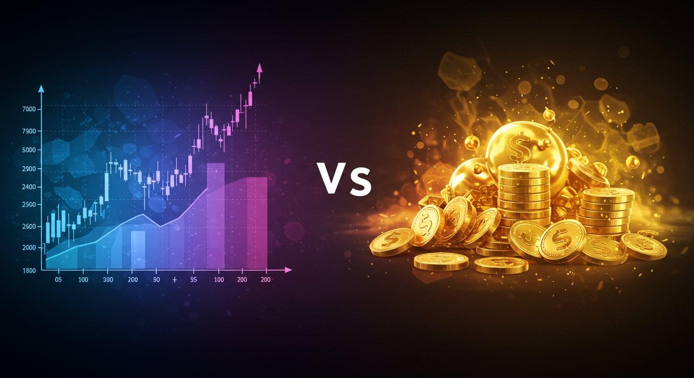 A swirling vortex of Bitcoin and Ethereum, the raw energy of a new HYIP.