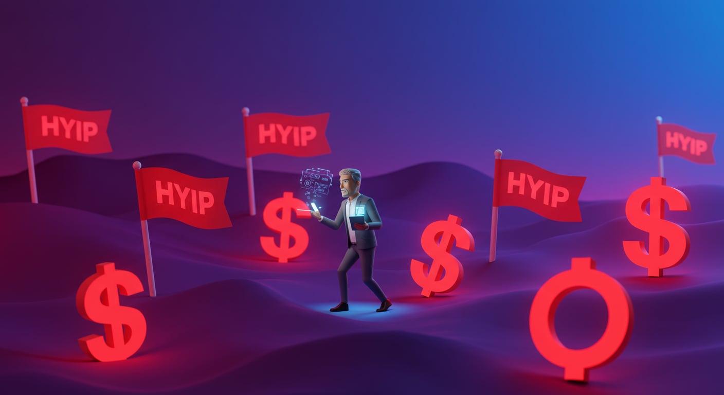 The distorted funhouse mirror of greed, reflecting a beautiful illusion.