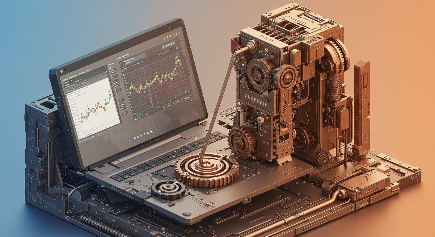 The intricate gears and levers behind the simple face of a HYIP monitor.