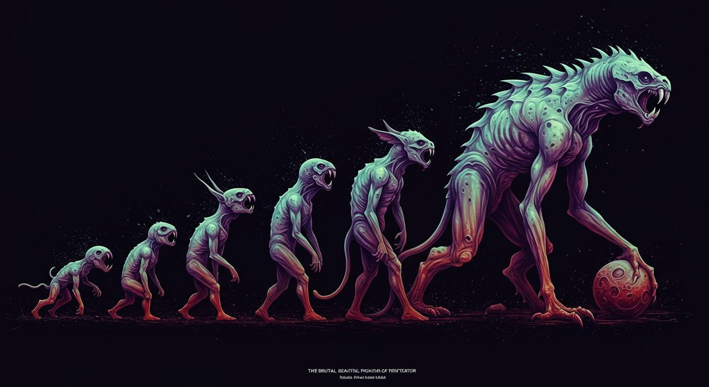 The brutal, beautiful evolution of a financial predator. Nature finds a way.