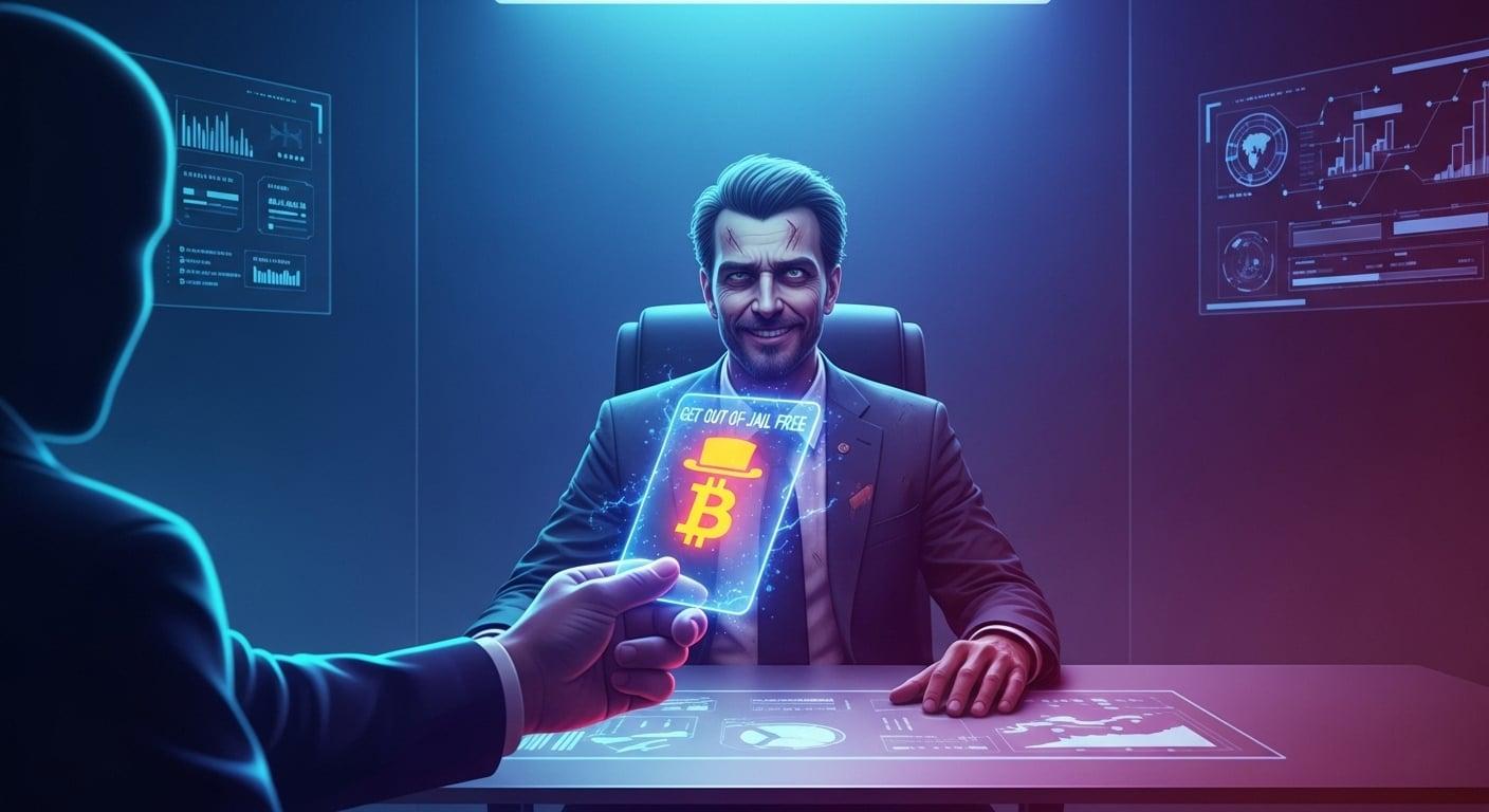 A charismatic YouTuber with glowing eyes, hypnotizing a crowd of followers through a smartphone screen.