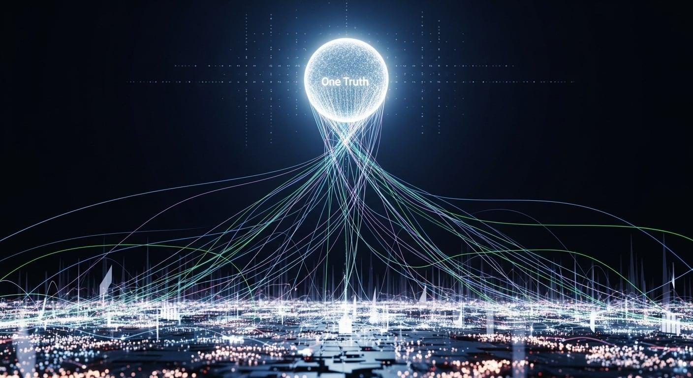 A digital handshake between man and machine, forging trust in code.