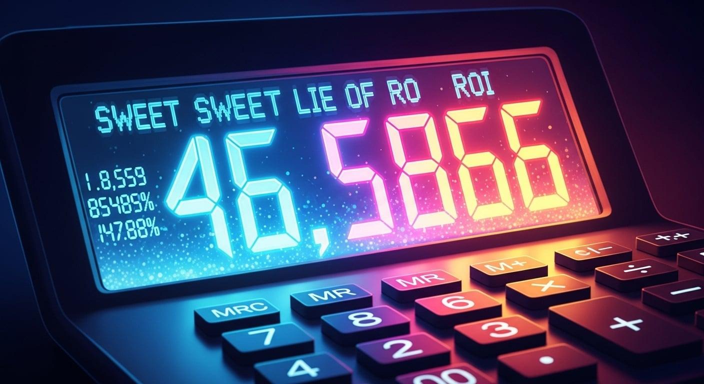 Investor analyzing stock charts with hype-driven growth trends