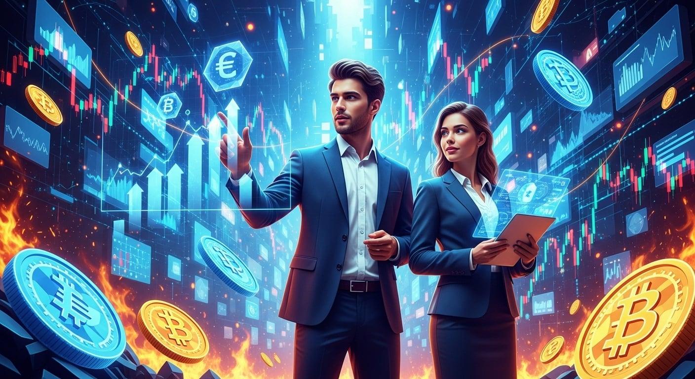 Digital coins and stock market hype in modern investments