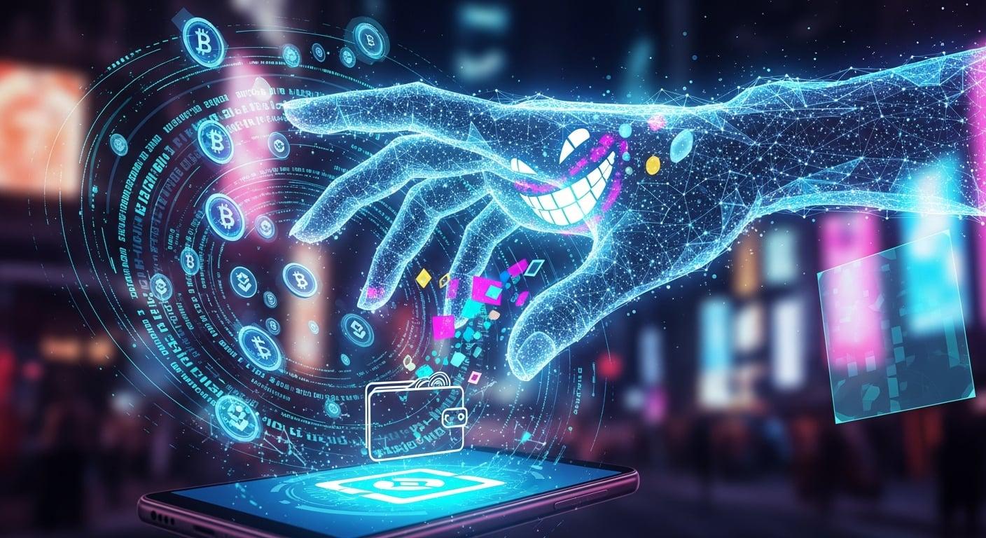 The invisible hand of the market, but this one's picking your digital pocket with a grin.