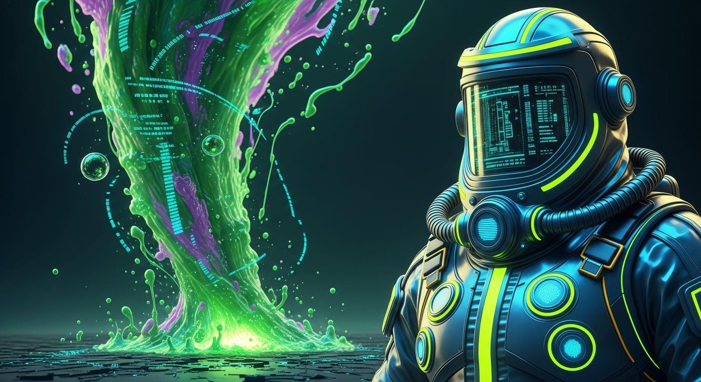 A digital hazmat suit, the only barrier between your clean hard drive and the toxic sludge of a Ponzi script.